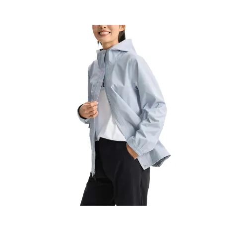 Columbia Водонепроницаемый и Износостойкий Ветровка Женская Серый Синий