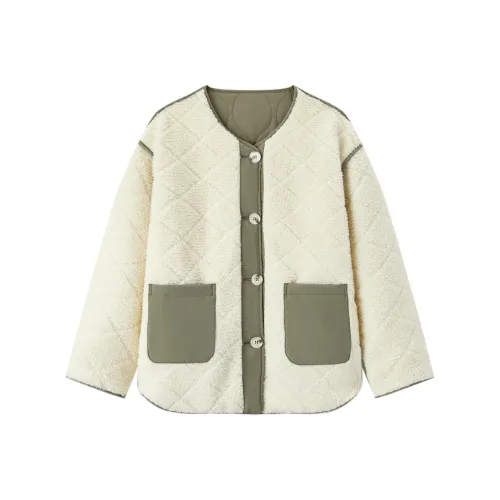 SEM R Белый Зеленый Тон 00314 Женские Бархатные Куртки