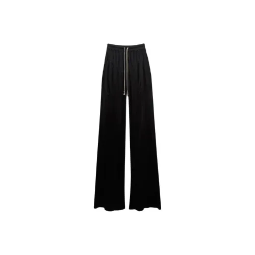 RICK OWENS Черные Женские Повседневные Брюки