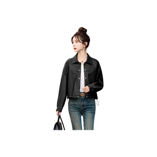 Fele.d Женские кожаные куртки