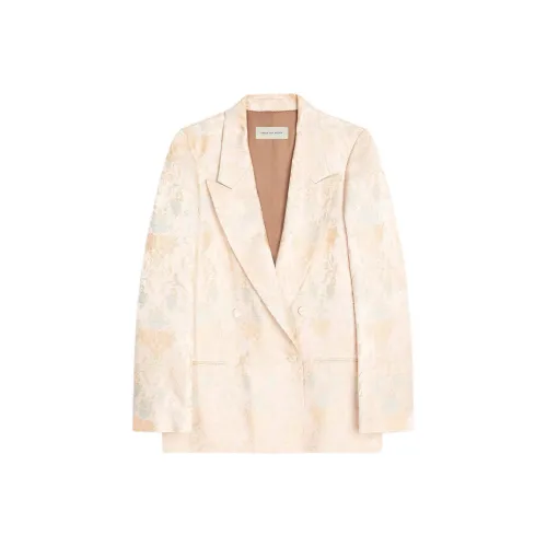 DRIES VAN NOTEN Розовый Женские Офисные Костюмы