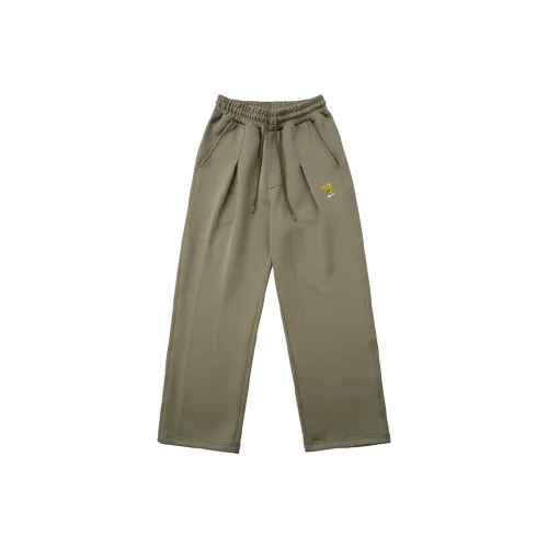Checkitout x YUANTIANZHI LIANMINGKUAN Повседневные брюки Унисекс Хаки
