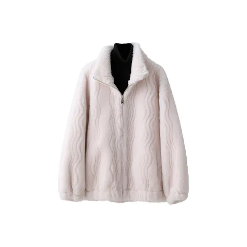 KAISER Белый Женские меховые изделия