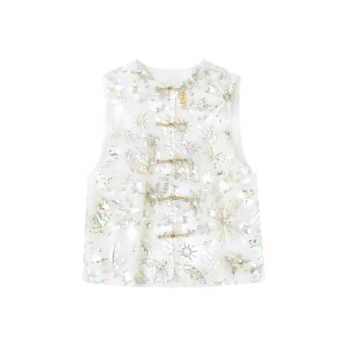 GUOGUOWOMEN Жилет Женские Treasures Fill The Дом