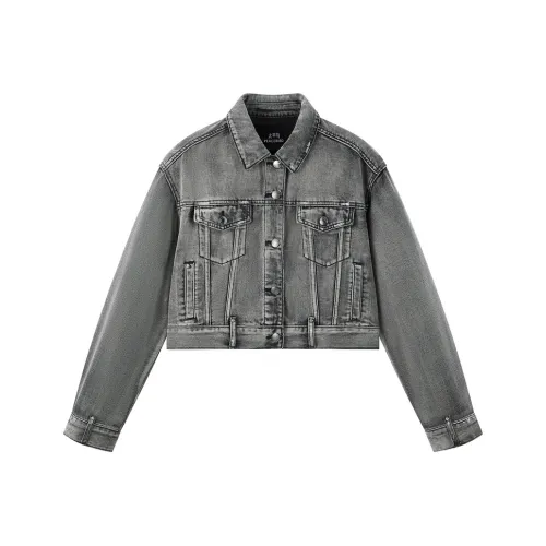 PEACEBIRD Cropped Jacket Women's Black