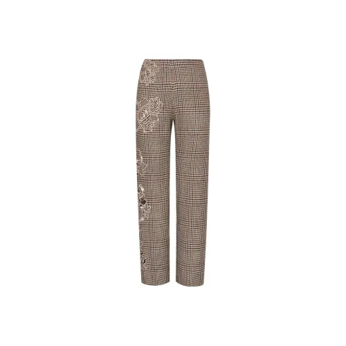 Oscar De La Renta FW24 Повседневные брюки Женские Умбра