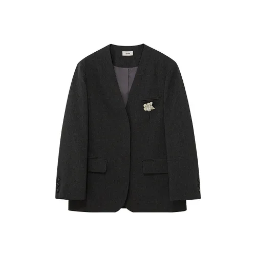 D'zzit Cropped Jacket Женская Темно-Серый