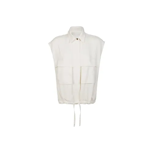 PINKO Белый Женские Жилеты