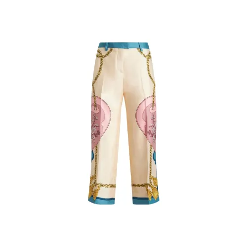 ETRO Бежевые Женские Повседневные Брюки