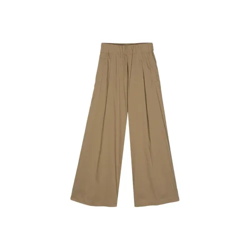 Semicouture Хаки Женские Повседневные Брюки