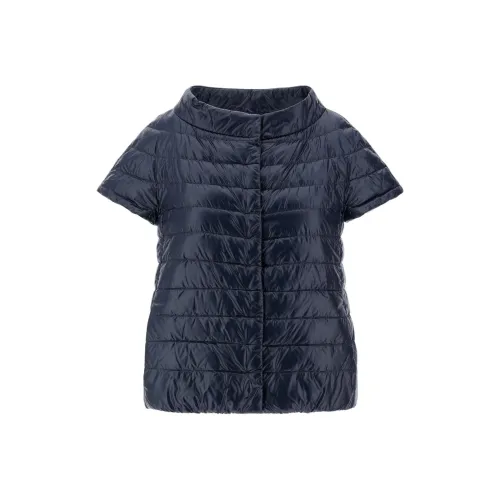HERNO Морской синий Женские жилеты