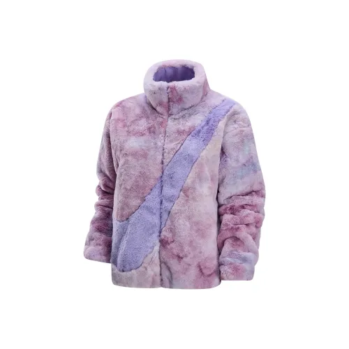 Nike Sportswear Velvet Feel Куртка Женская Гортензия Фиолетовая