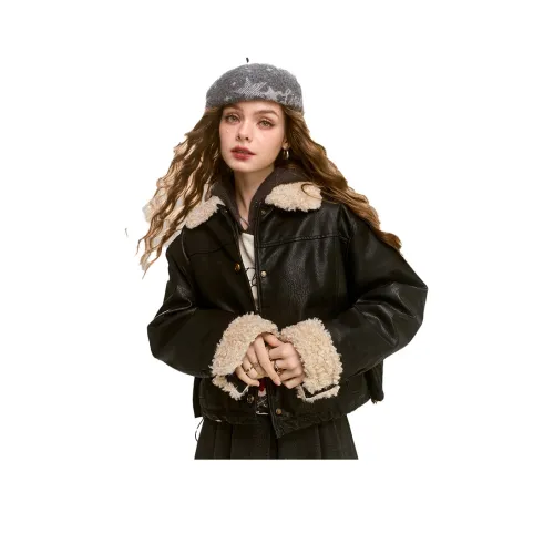 ELF SACK Кожа Куртка Женская
