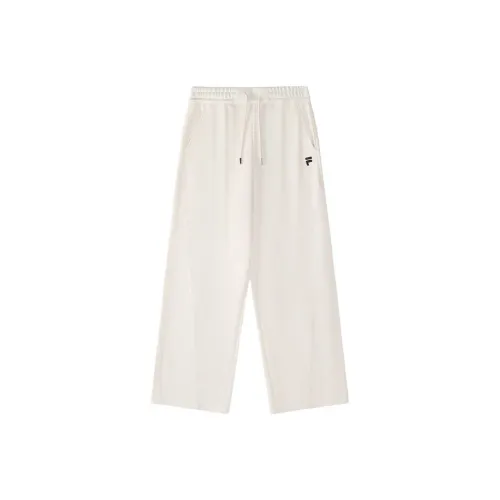 FILA FUSION Повседневные брюки Женские Cloud White
