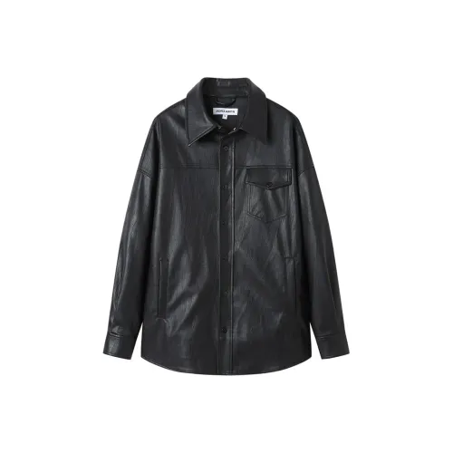 ANDREA MARTIN Кожа Куртка Унисекс