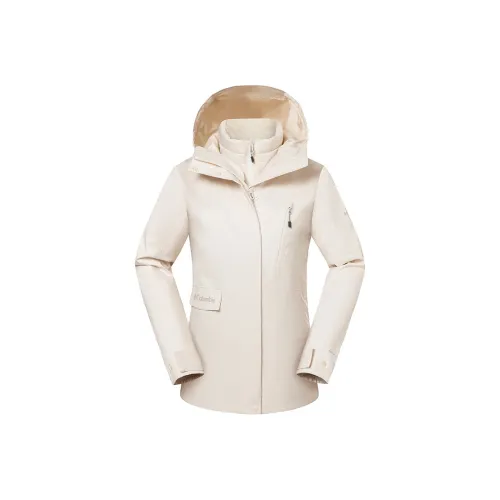 Columbia совместный бренд Экрю Женские Ветровки