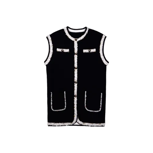 TCH Черные Женские Жилеты