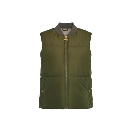 Barbour Зеленые Женские Объёмные Куртки (Пуфы)