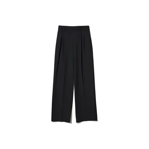 UNIQLO Повседневные брюки Женские Черные