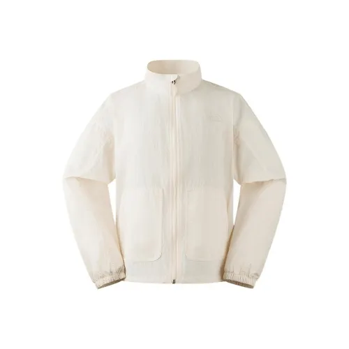 The North Face Ветрозащитная одежда с защитой от ультрафиолета женская цвет дюнный белый