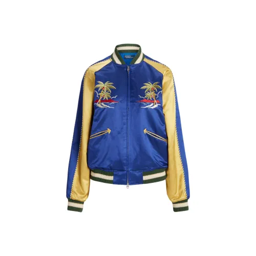 Polo Ralph Lauren FW24 Хлопковый пуховик женский синий