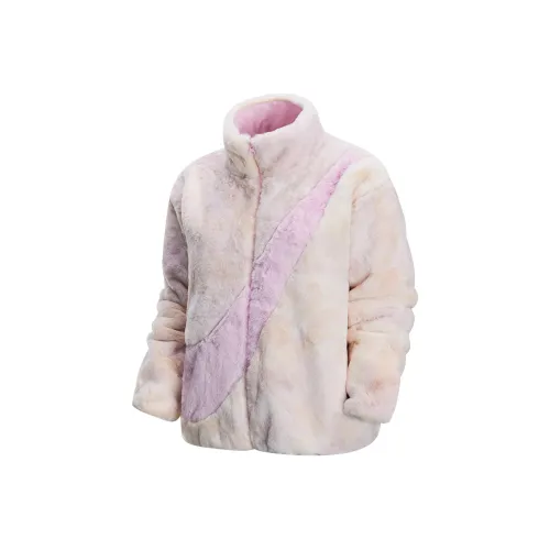 Nike Sportswear Velvet Feel Куртка Женская Розовая Foam