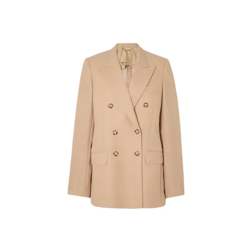 VICTORIA BECKHAM Бизнес-костюм женский бежевый