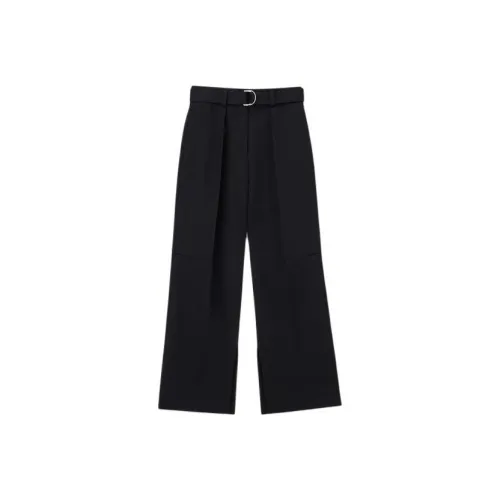 JIL SANDER Черные Женские Повседневные Брюки