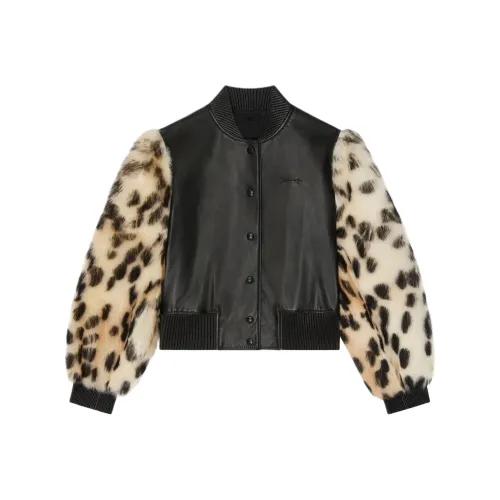 GIVENCHY FW24 Кожа Куртка Женская Черная