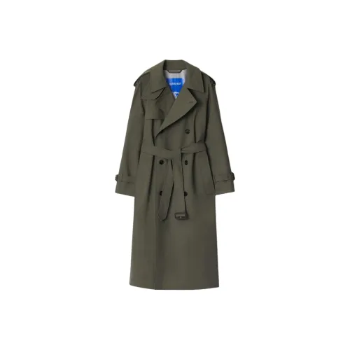 Burberry SS25 Тренчкот Женский Лесной мох Вересковый Серый