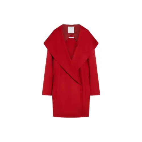 SportMax Red Женское Пальто