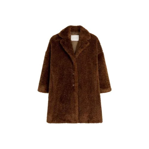 MACKINTOSH FW24 Вельвет Feel Пальто Женское Шоколад