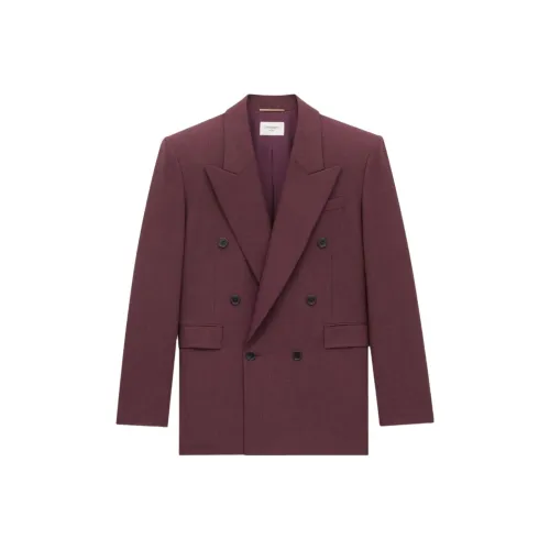 SAINT LAURENT Бизнес-костюм женский фуксия