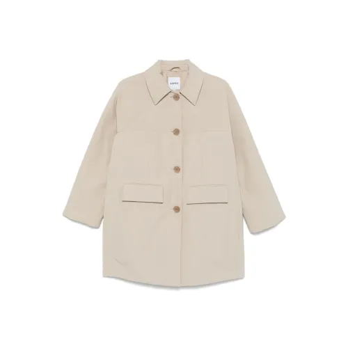 ASPESI FW24 PARKA Пальто Женское Бежевый