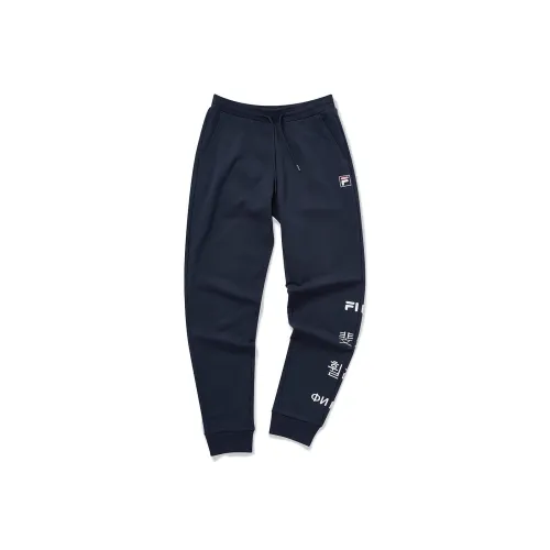 FILA FUSION INLINE Повседневные брюки Женские Темно-синий