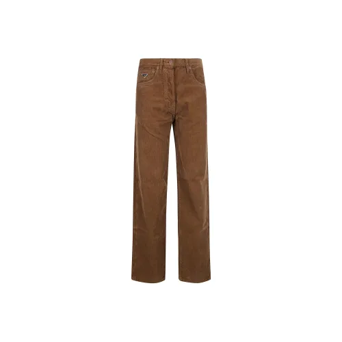 PRADA Повседневные брюки Женские Коричневый