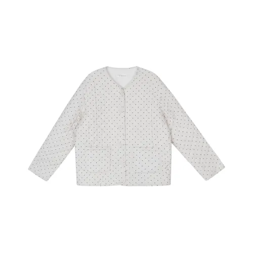 XINBANGBANG Хлопковый пуховик женский цвет экрю