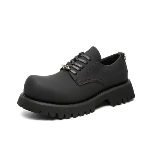 MOXU Мужская повседневная обувь низкий топ черный мужской