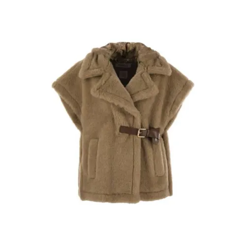 MaxMara Жилет Женский Светло-Коричневый