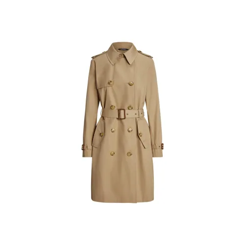 LAUREN RALPH LAUREN SS25 Тренчкот Женский Березовый Коричневый