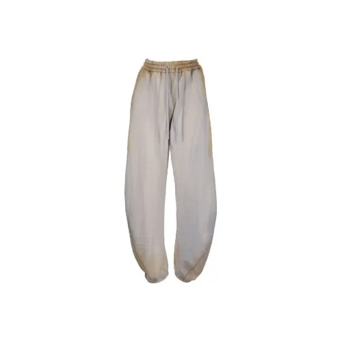 Off Бело-серые Женские Повседневные Брюки