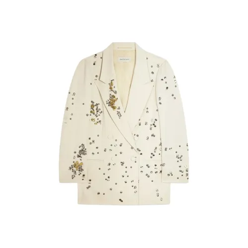 DRIES VAN NOTEN Светло-бежевый Женские офисные костюмы