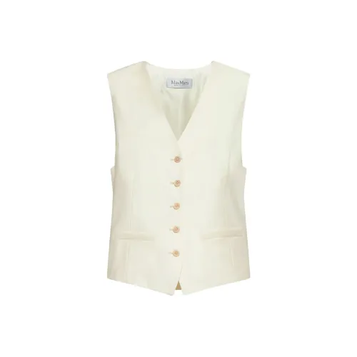 MaxMara Белые Женские Жилеты