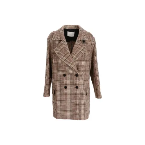 Hugo Boss Пальто Женское Светлый Умбра