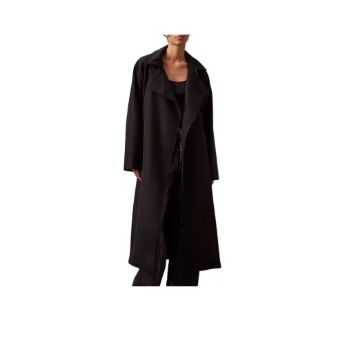 CALVIN KLEIN Тренчкот Женский Черный