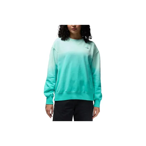 Jordan Flight Fleece SS25 Свитшот Женский Зеленый