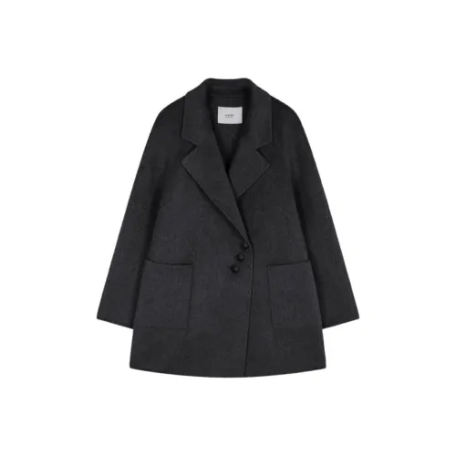 Mo Han Yi Mei Куртка Женская Угольно-Серый