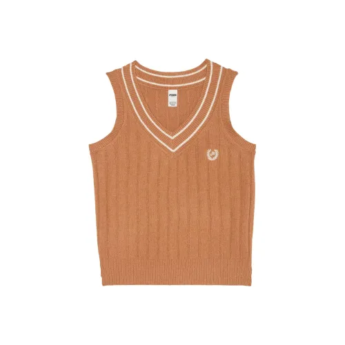 Victoria's Secret Розовый Collegiate KNIT Свитер Жилет Цвет ириски Жилет Женские Цвет ириски