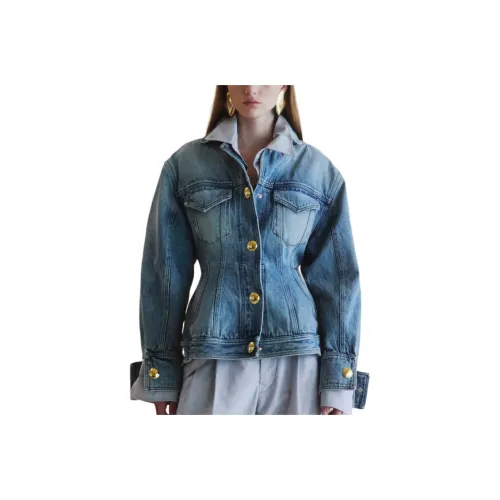 DARKPARK Denim Jacket Women's Blue DARKPARK Деним Куртка Женская Синяя