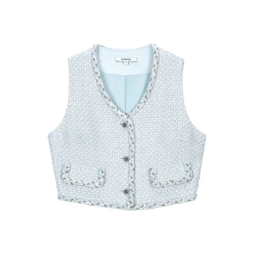 BEBE Синие Женские Жилеты